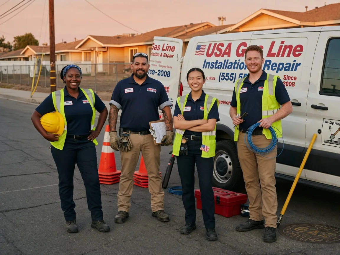 Gas Line Installation company in Paxton, IN